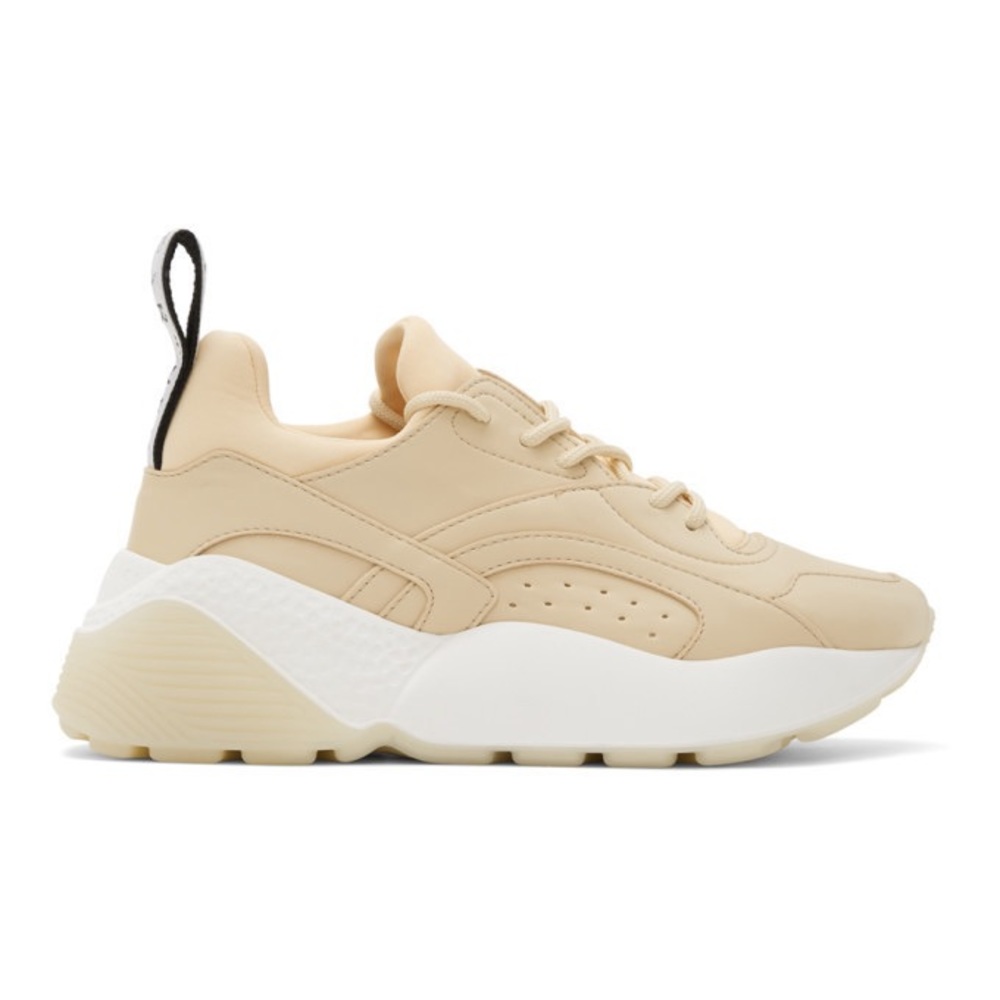 Stella McCartney Beige Eclypse Sneakers Size 38 Never Worn